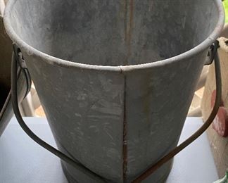 Old Galvanized Well Bucket