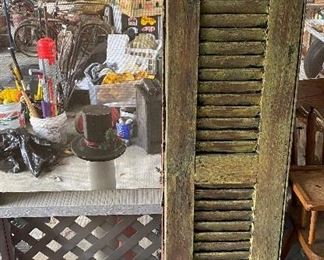 Primitive Wooden Shutters