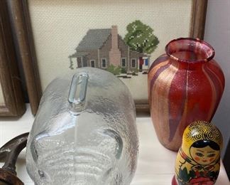 Glass Piggy Bank