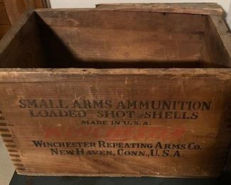Dovetailed Winchester Ammunition Box