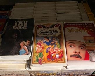 Assorted Disney VHS Tapes