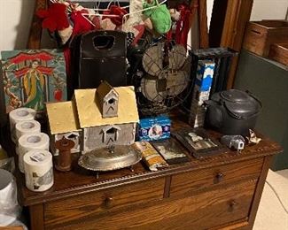 Oak Dresser with Mirror