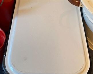 Blue and White Enamelware