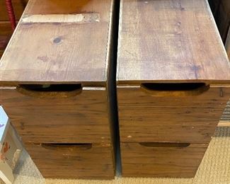 Wooden Storage Boxes