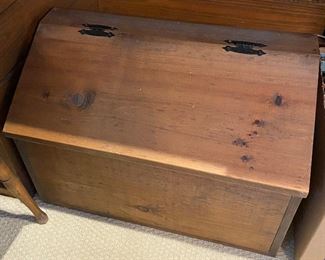 Wooden Storage Bin