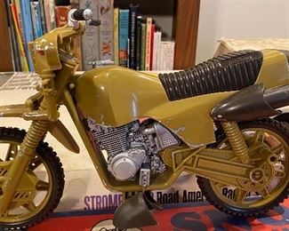 Large Plastic GI Joe Motorcycle