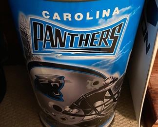Carolina Panthers Trash Can