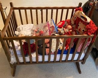Wooden Baby Crib