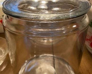 Glass Candy Jar