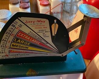 Jiffy-Way Egg Scale