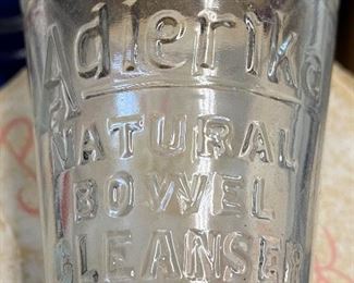 Small Adlerika Bowel Cleanser Glass Cup