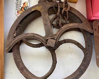 Old Well Pulley