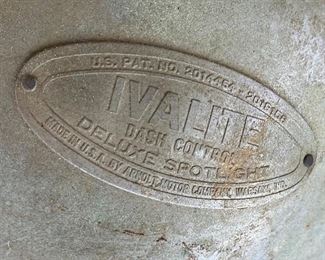 Old Ivalite Dash Control Spotlight