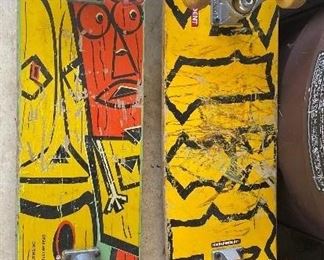 Assorted Skateboards with Trucks