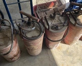 Old Fire Extinguishers