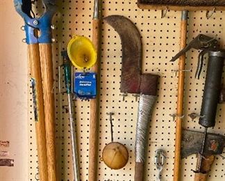 Assorted Yard Tools