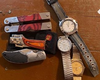 Knives/Watches