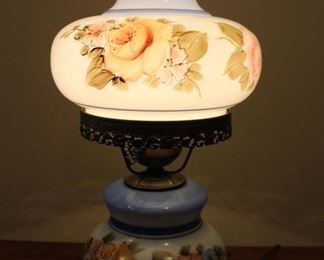 GWTW lamps, hand-painted