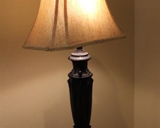one of a pair of table lamps