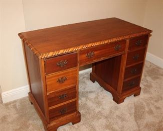 solid-wood desk
