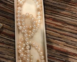 costume jewelry; some James Avery gold jewelry