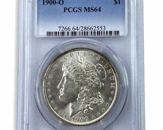 1900-O MS64 Morgan Dollar, PCGS Mint State