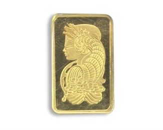 5g Gold Bar, PAMP Suisse Lady Fortuna 999.9