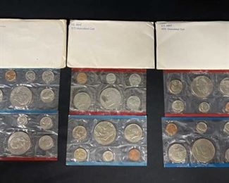 1974-76 Mint Sets Type 1 & 2 Ikes