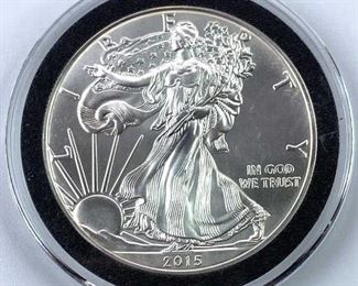 2015 American Silver Eagle 1oz 999
