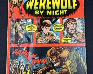 1972 Werewolf by Night Comic Night of Full Moon