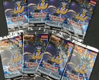 (8) Packs Yu-Gi-Oh Duels from the Deep, Sealed