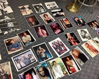 Signed Sports and movie star photos