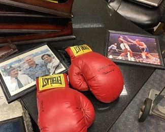 Signed Sports and movie star photos