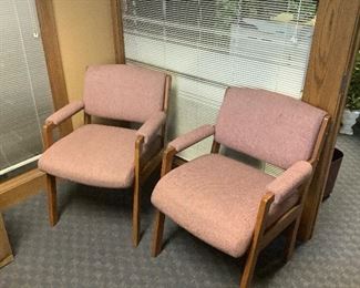 2 office chairs
