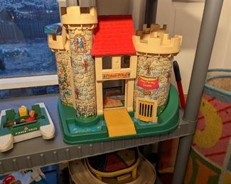 Vintage Fisher Price Castle