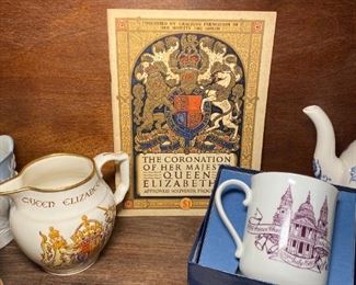 Queen Elizabeth Coronation Program