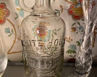 White House Vinegar Jar