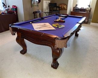 Beach Manufacturing Pool Table