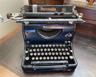 Burroughs Antique Typewriter