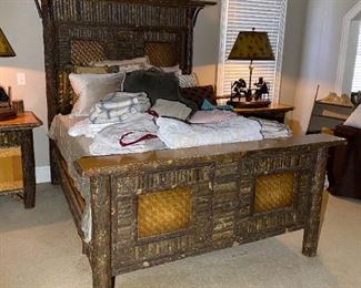 Old Hickory Furniture - Big Ranch Queen Bed