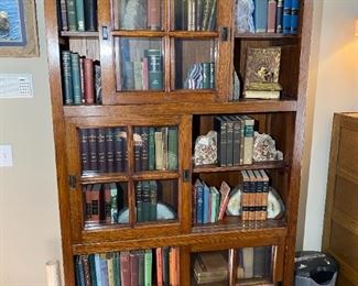 Book Shelf and Antique Books