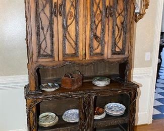 Rustic China Cabinet