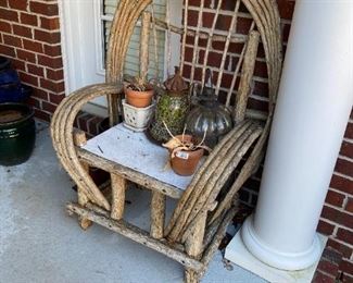 Oversized Willow Chair