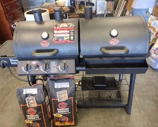 charbroil propane/charcoal dual grill 