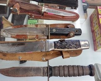 vintage fixed blades 