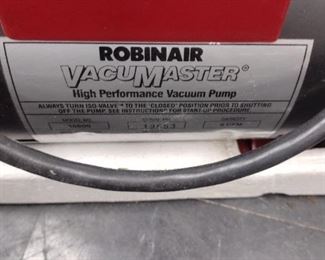 Robinair vacumaster high performance vacuum pump new!
