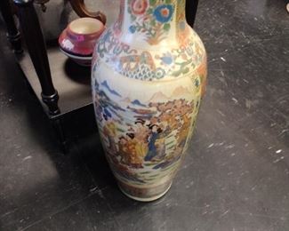 large oriental vase 