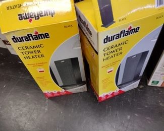 duraflame ceramic heaters in box 