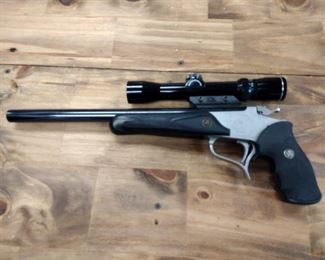 Thompson center arms 445 supermag super14 with scope and case BAD TO THE BONE!!!!!! handgun, firearms