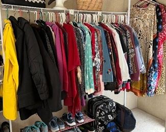 women's clothing size Large-3XL, coats, shoes, luggage, totes